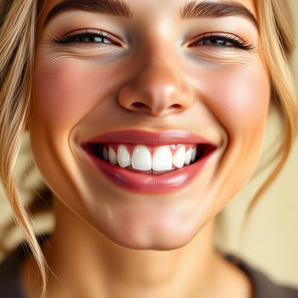 Veneers case 01 — Eight upper veneers · closed diastema · 3 weeks